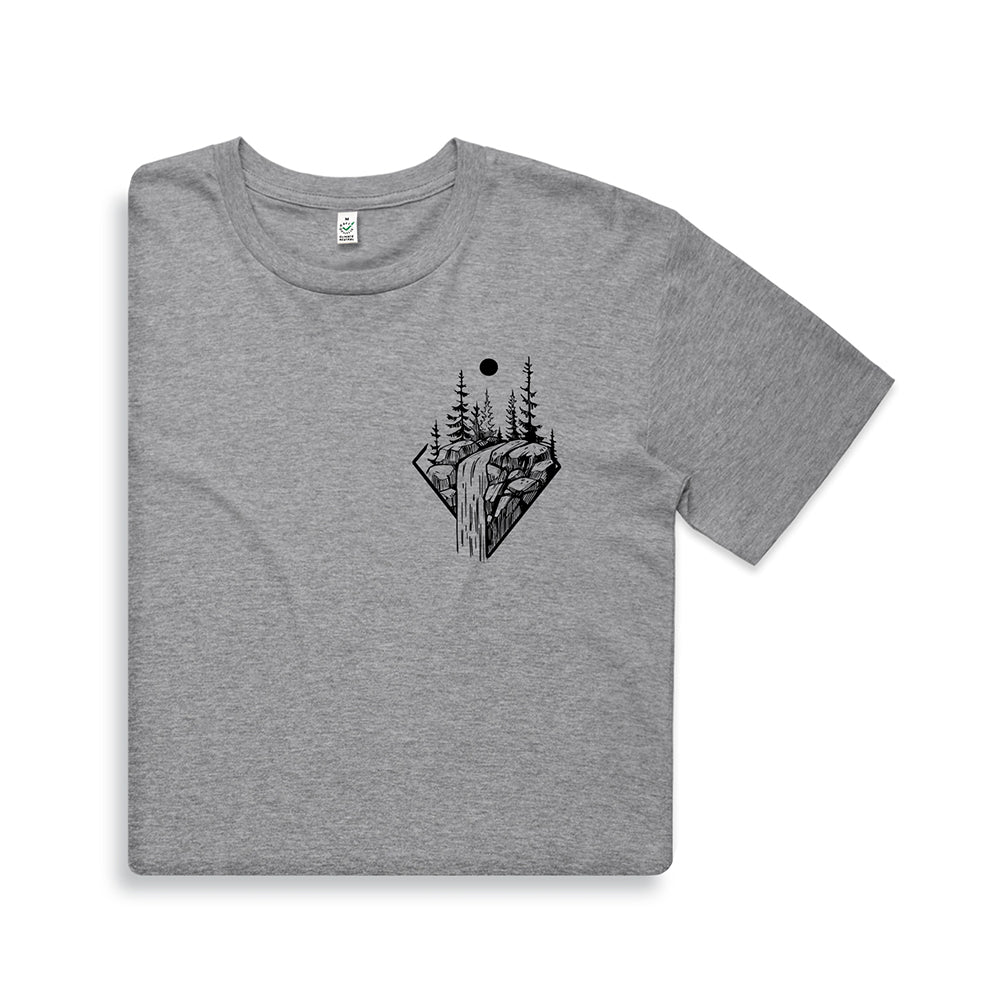 Autumn Stream T-shirt / Pocket Print