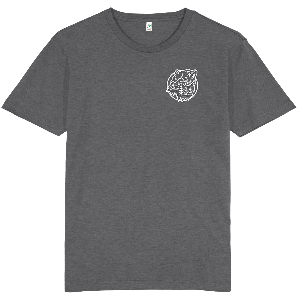 Bear Scene T-shirt / Pocket Print