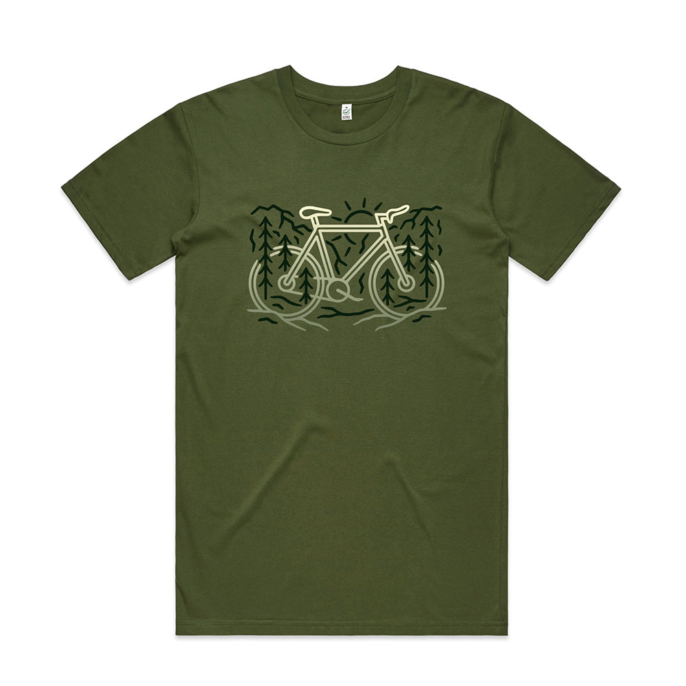 Bike Scene T-shirt / Front Print