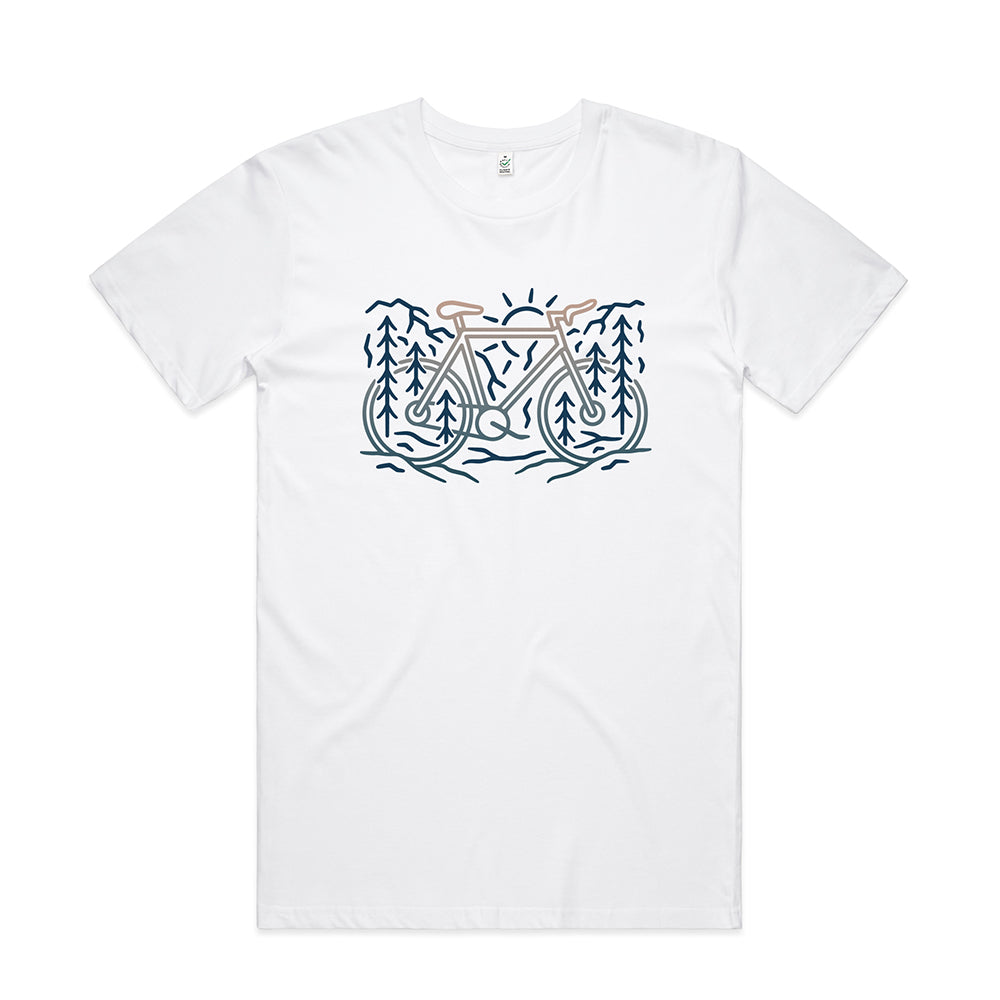 Bike Scene T-shirt / Front Print