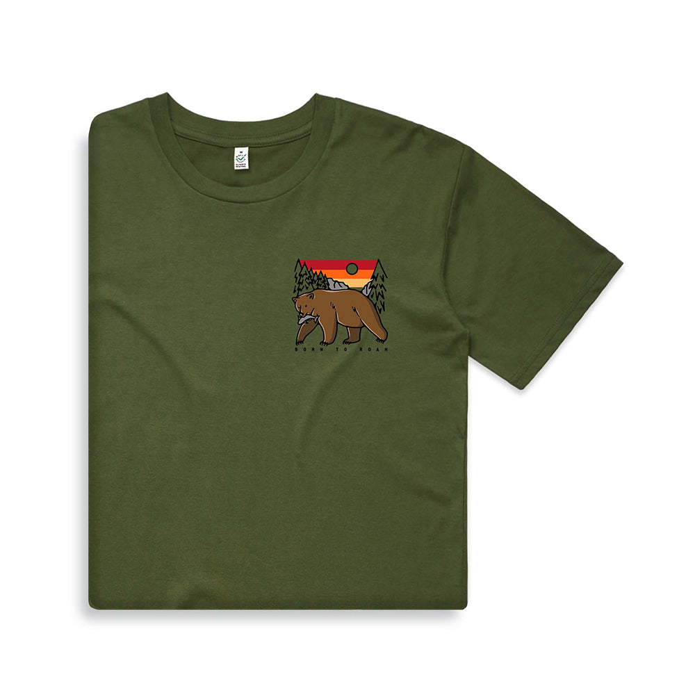 Born to Roam T-shirt / Pocket Print