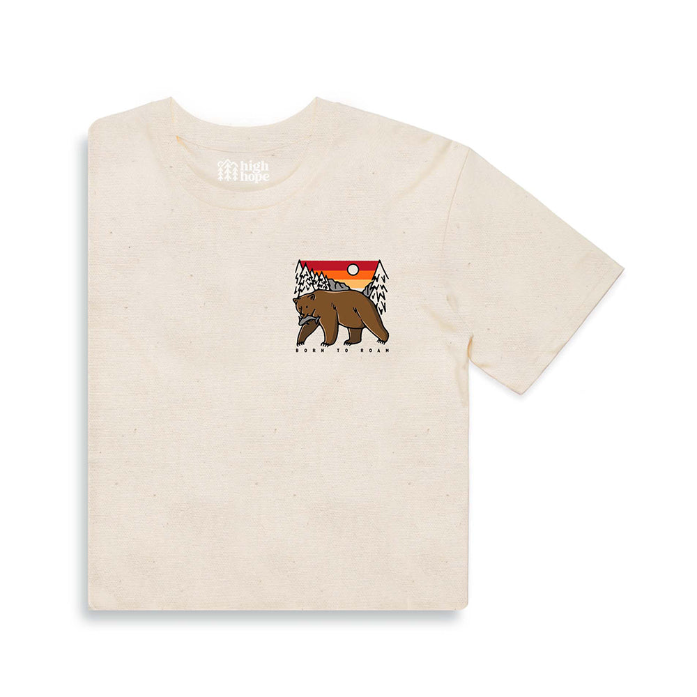 Born to Roam T-shirt / Pocket Print