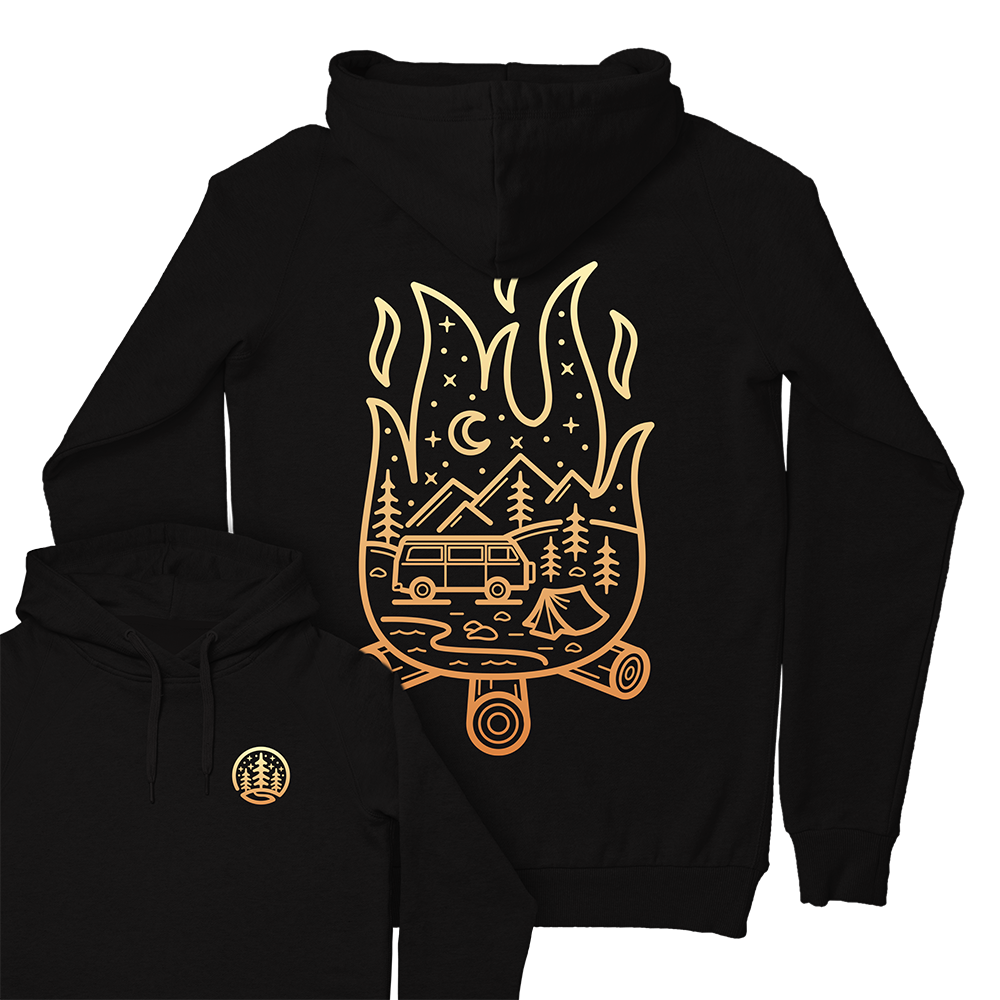 Campfire Hoodie / Back Print