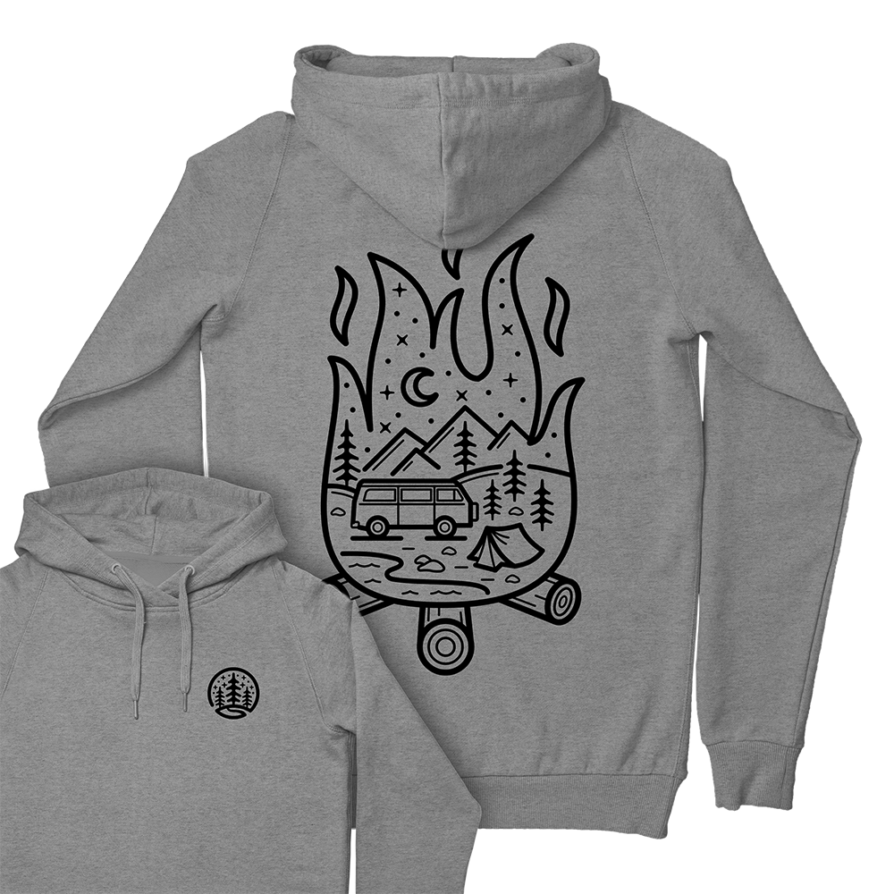 Campfire Hoodie / Back Print