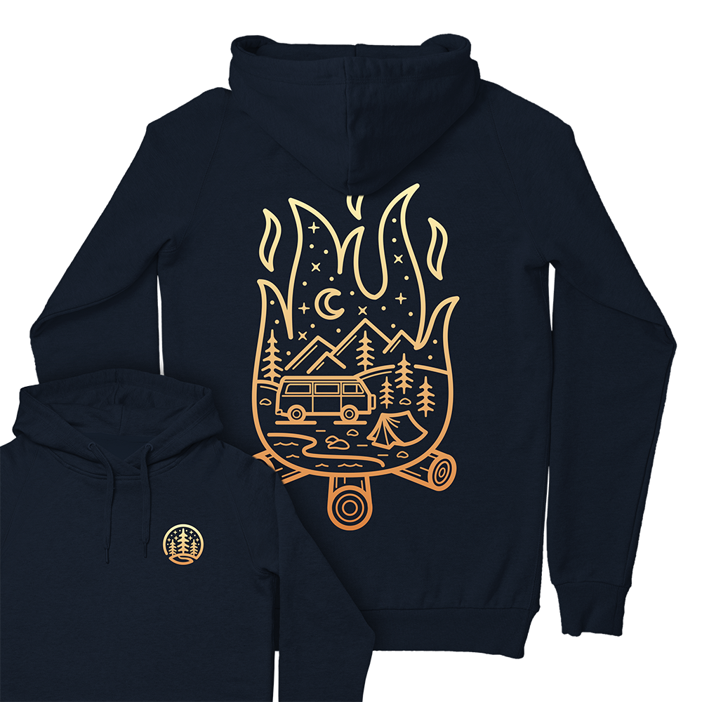 Campfire Hoodie / Back Print