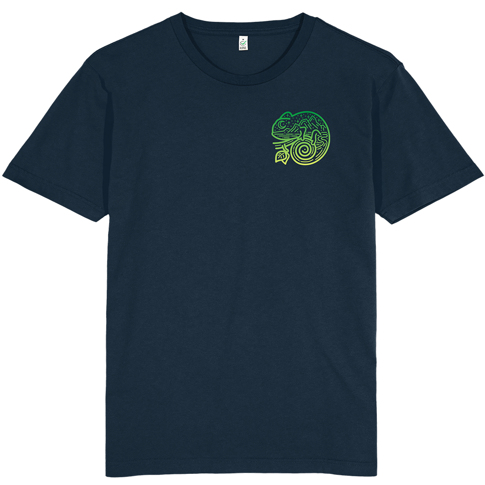 Chameleon T-shirt / Pocket Print