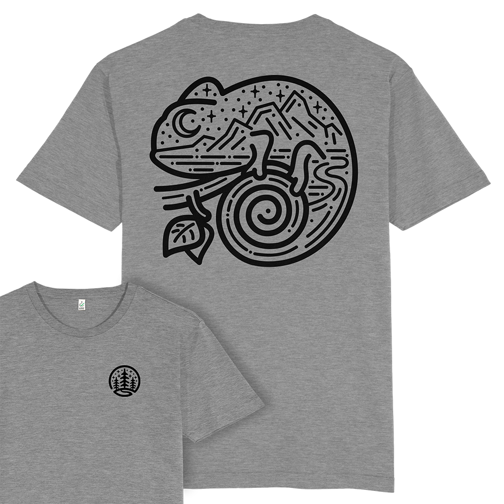 Chameleon T-shirt / Back Print