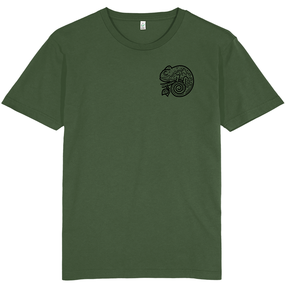 Chameleon T-shirt / Pocket Print