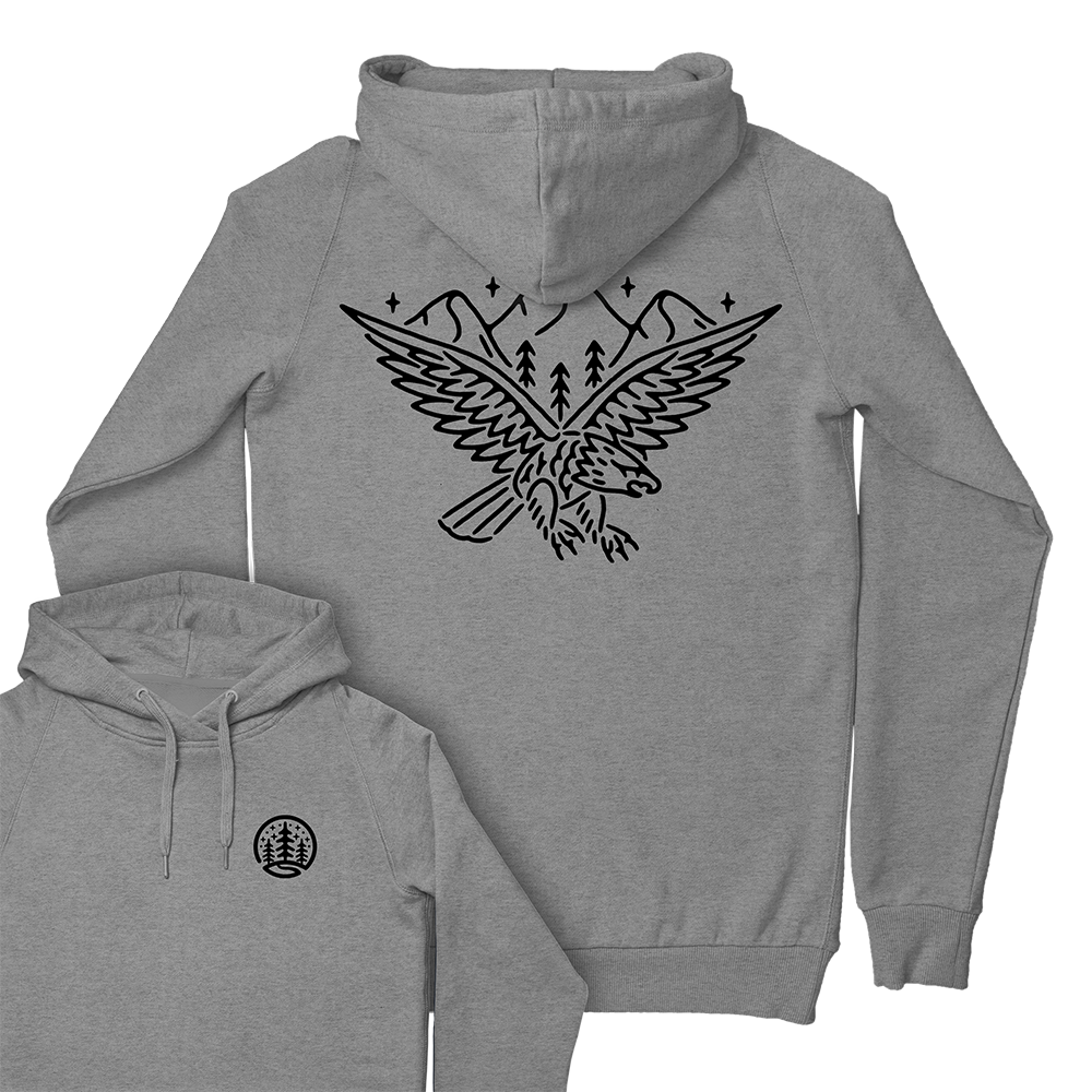 Eagle Hoodie / Back Print
