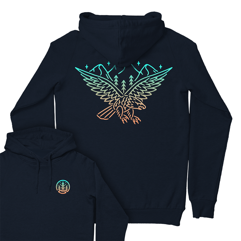 Eagle Hoodie / Back Print
