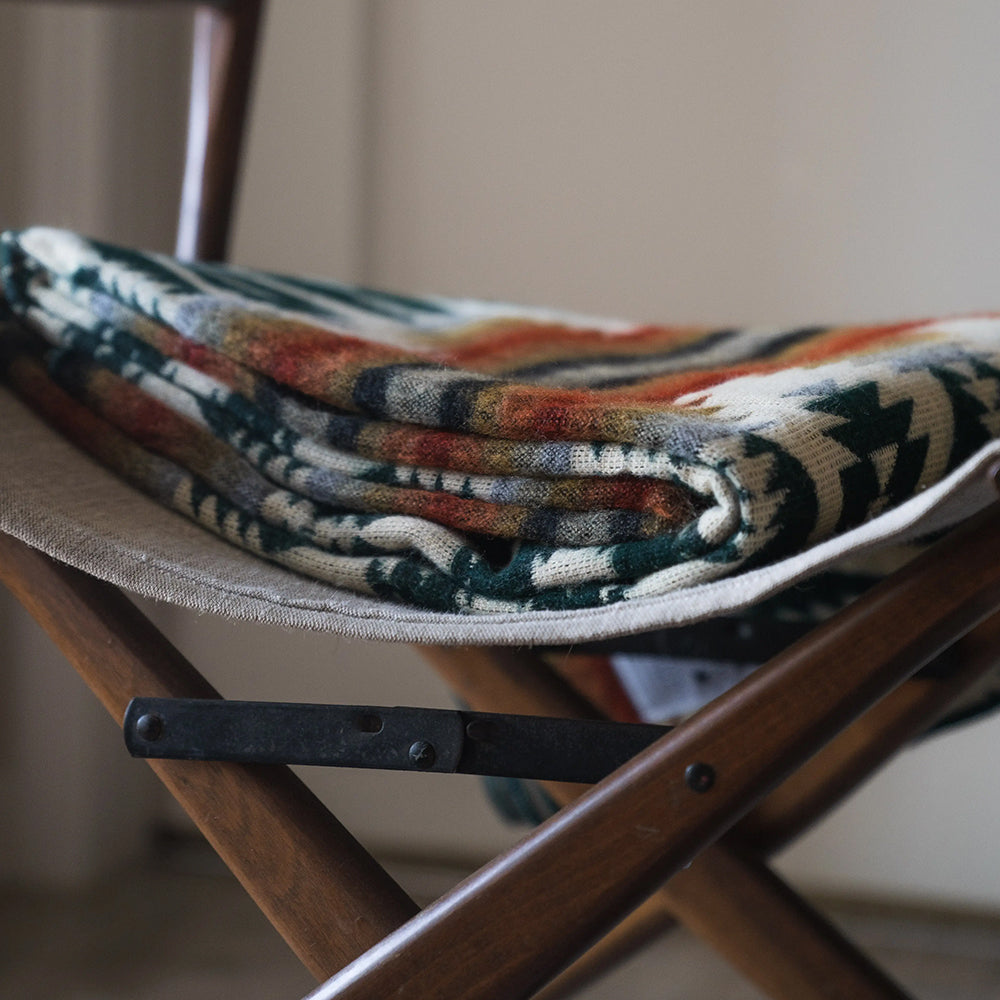 Quichua Blanket - Evergreen Autumn