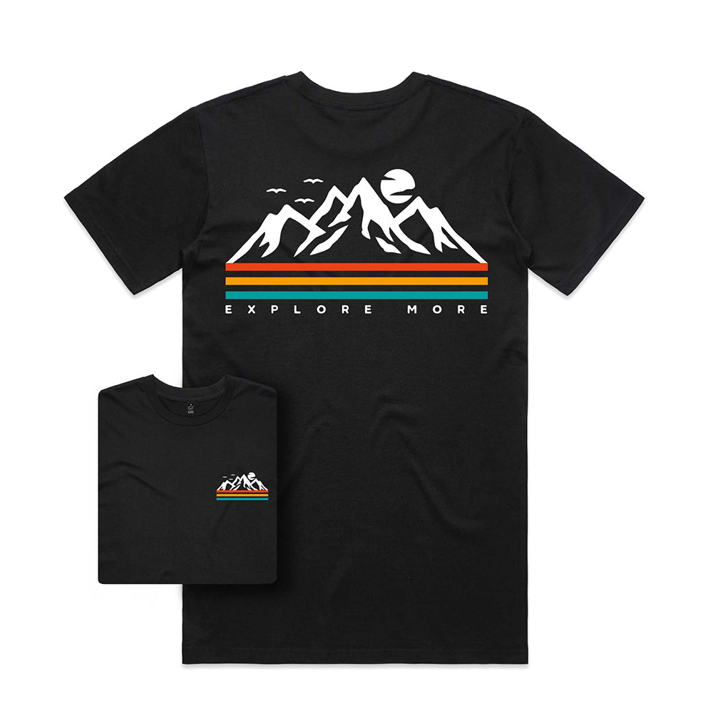 Explore More T-shirt / Back Print