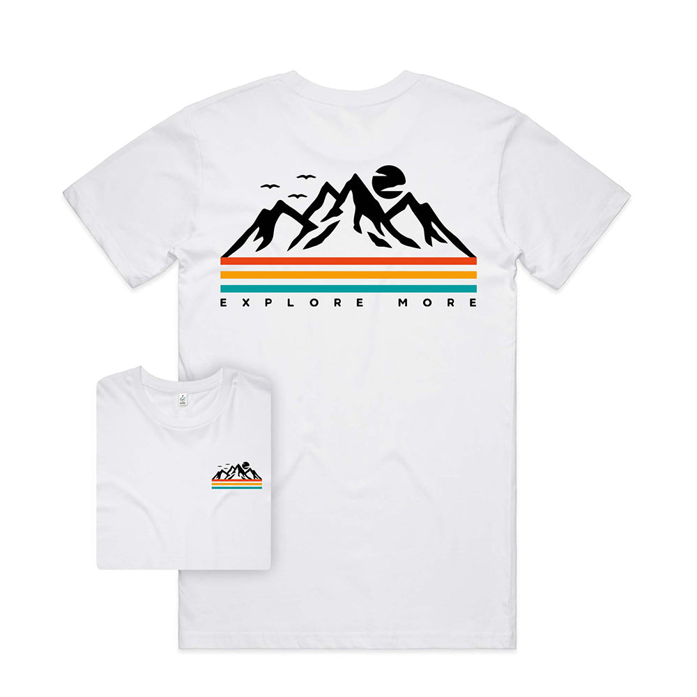 Explore More T-shirt / Back Print