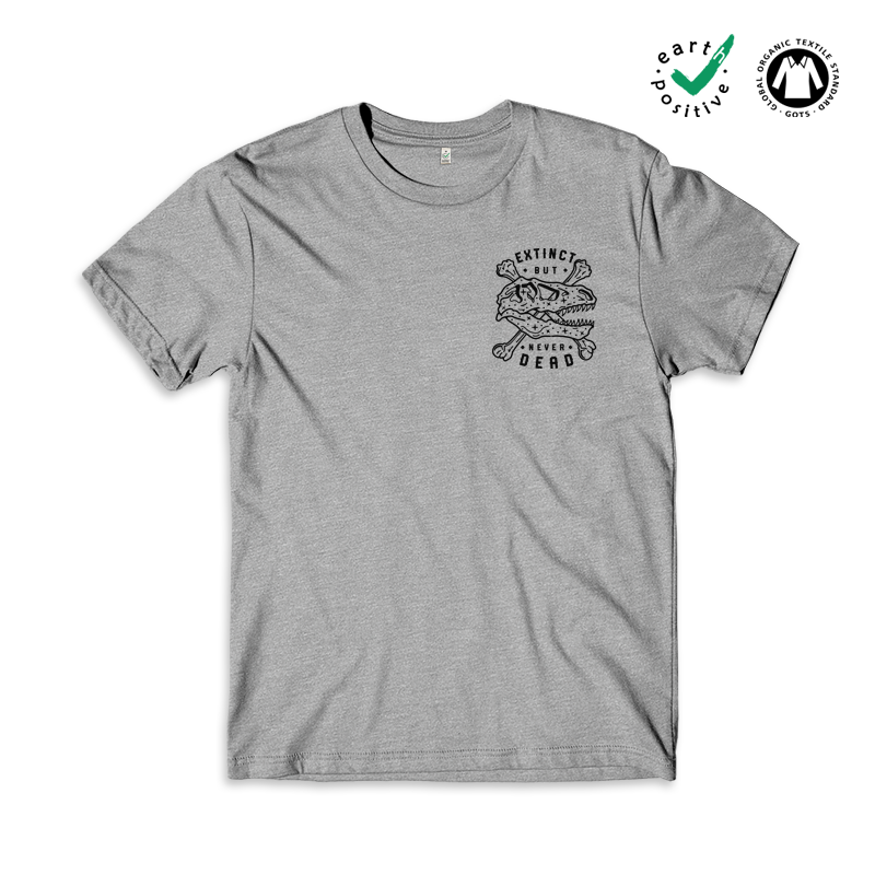 Extinct But Never Dead T-shirt / Pocket Print