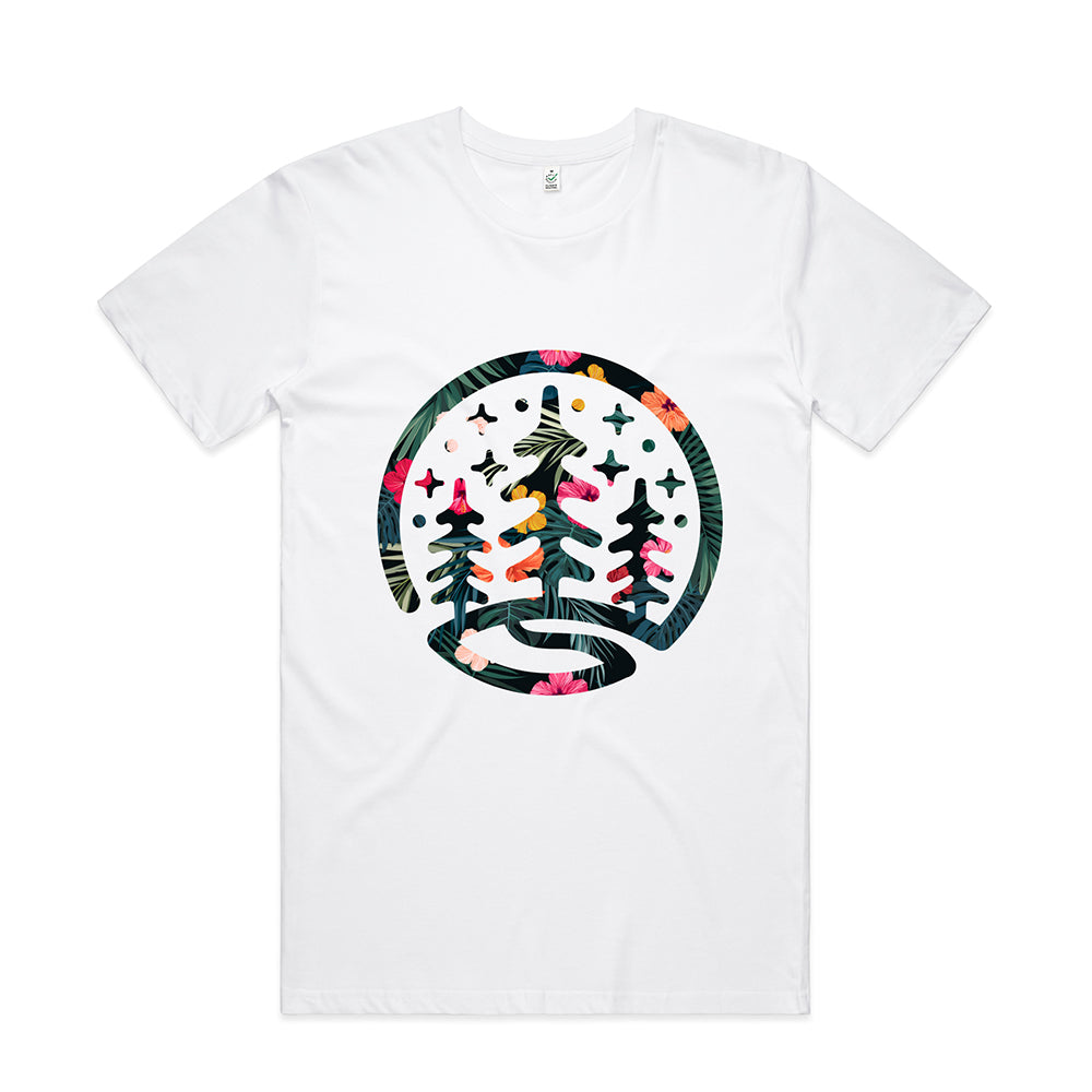 Floral Logo T-shirt / Front Print