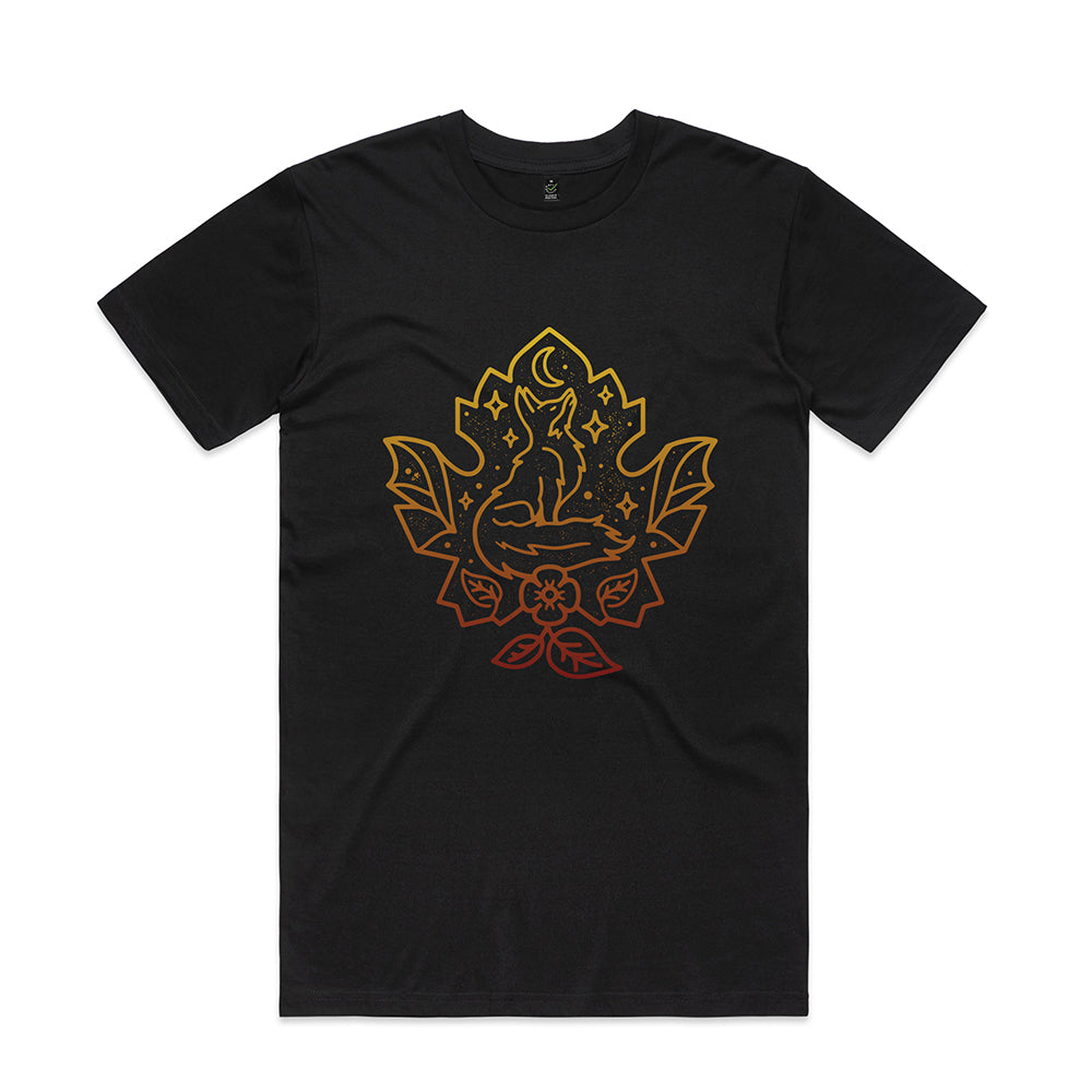 Fox Leaf T-shirt / Front Print