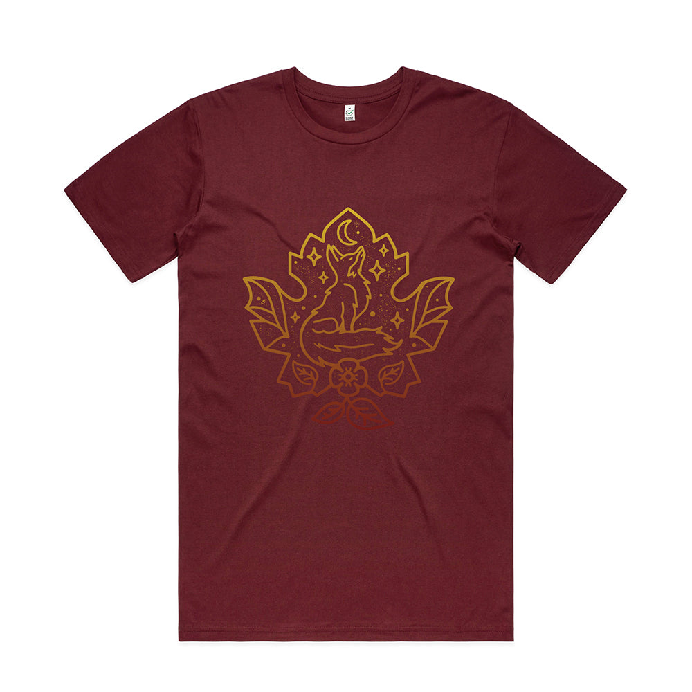 Fox Leaf T-shirt / Front Print