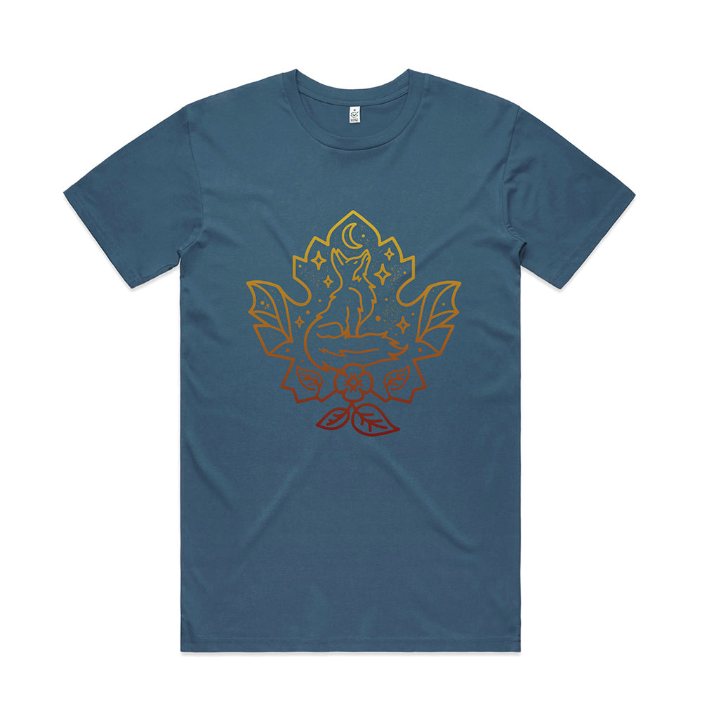 Fox Leaf T-shirt / Front Print