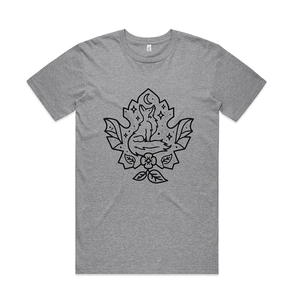 Fox Leaf T-shirt / Front Print