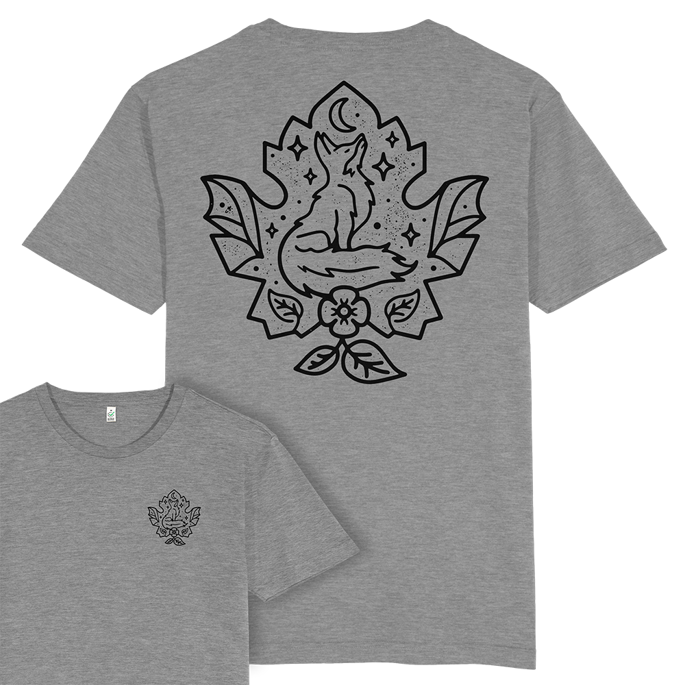 Fox Leaf T-shirt / Back Print