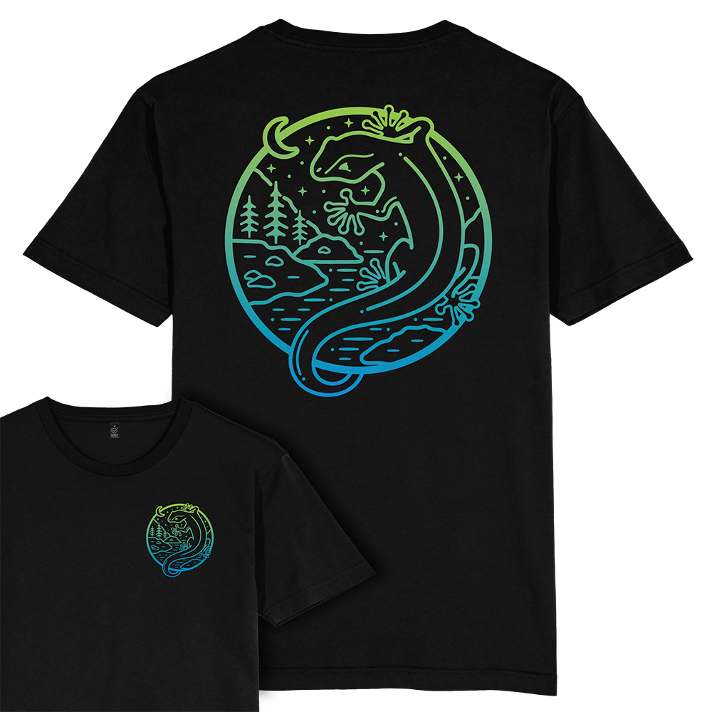 Gecko Scene T-shirt / Back Print