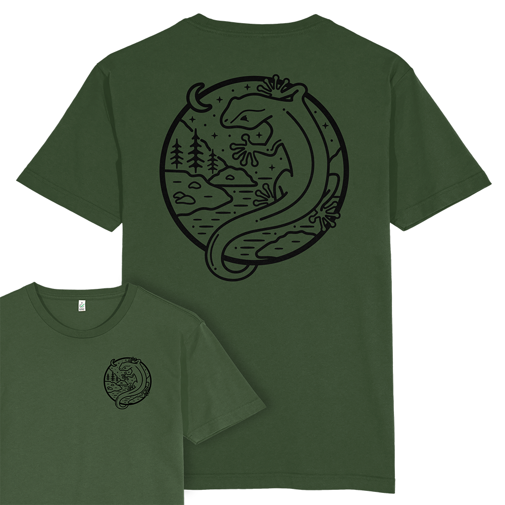 Gecko Scene T-shirt / Back Print