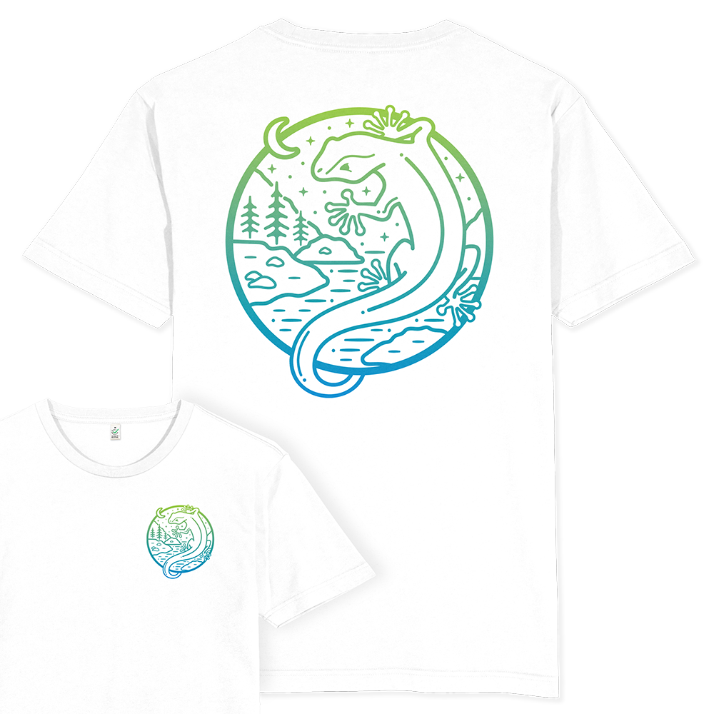 Gecko Scene T-shirt / Back Print