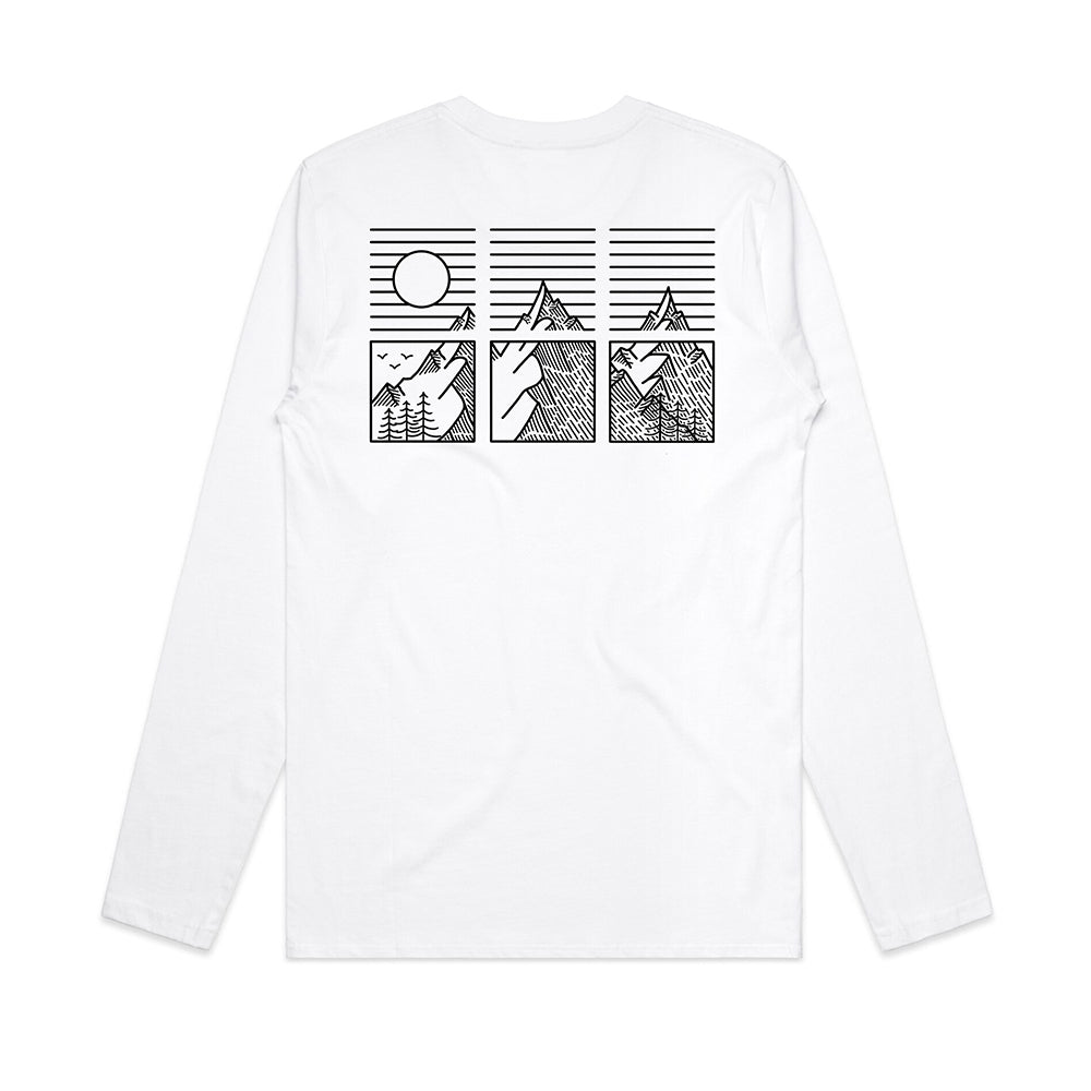 High Peaks Long Sleeve / Back Print