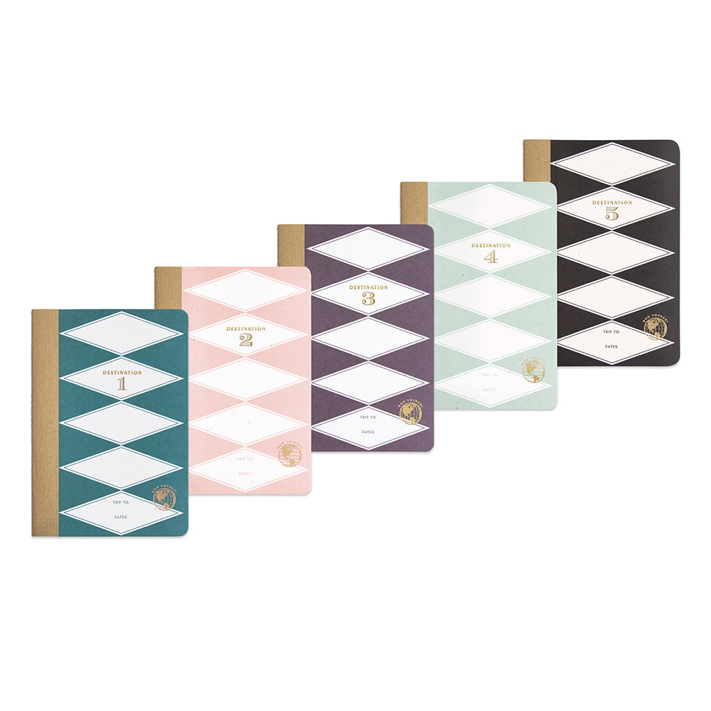 Wanderlust Travel Notebook Set