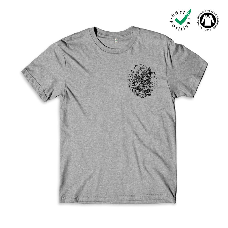 Jellyfish Anchor Tshirt / Pocket Print