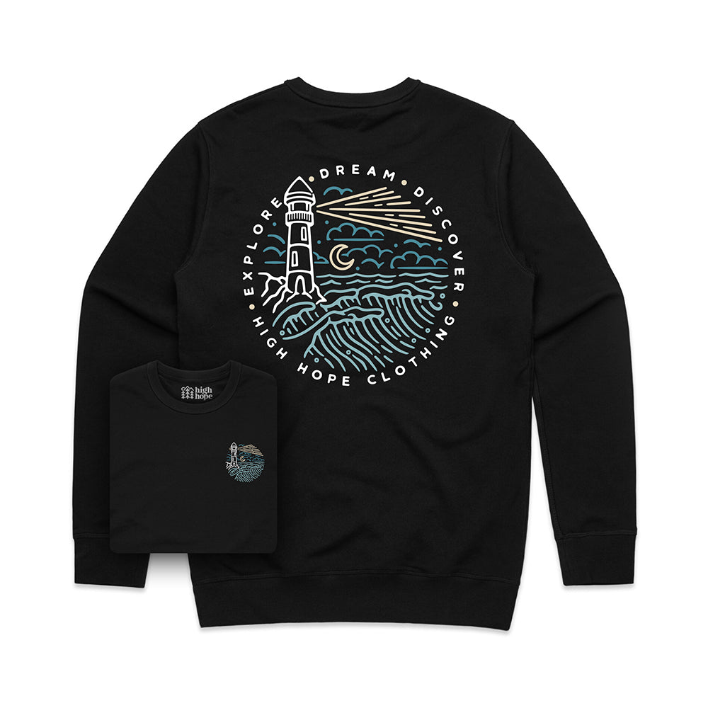 Lighthouse Sweatshirt / Back Print