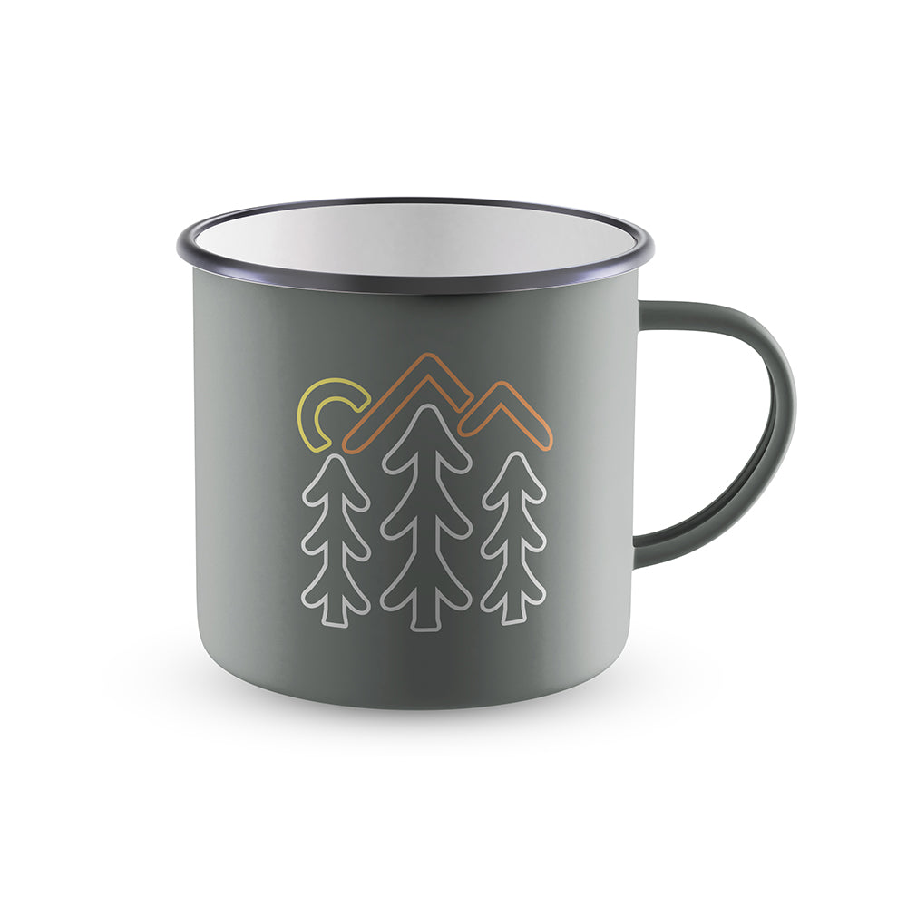 Logo Enamel Mug