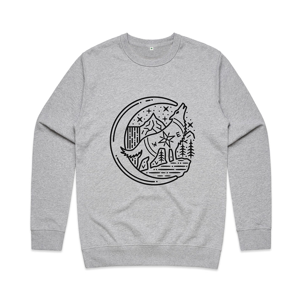 Lone Wolf Sweatshirt / Front Print