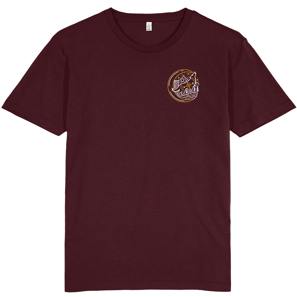 Lone Wolf T-shirt / Pocket Print
