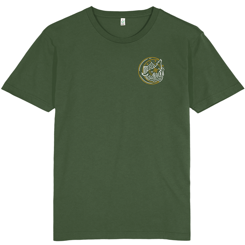 Lone Wolf T-shirt / Pocket Print
