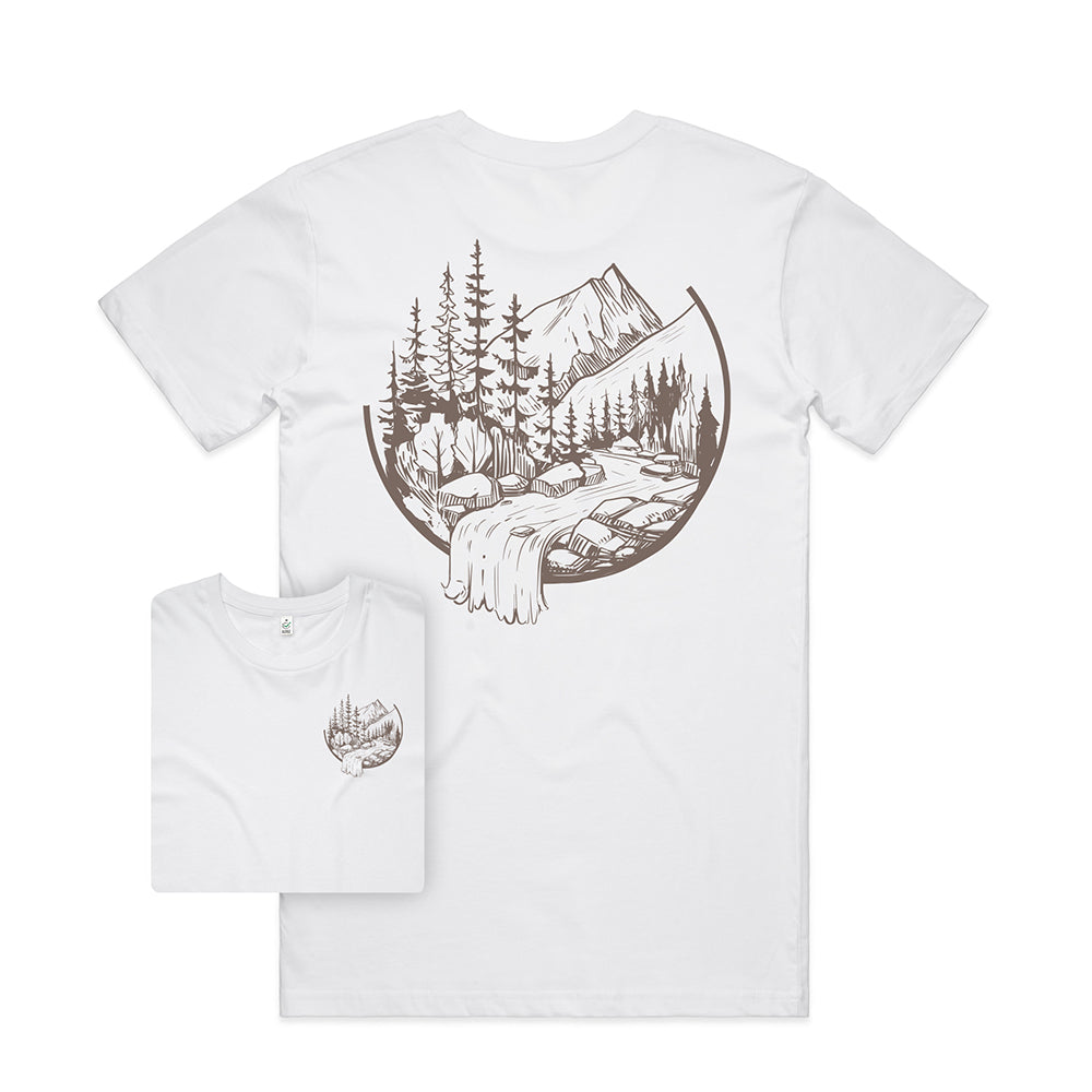 Mountain Trek T-shirt / Back Print