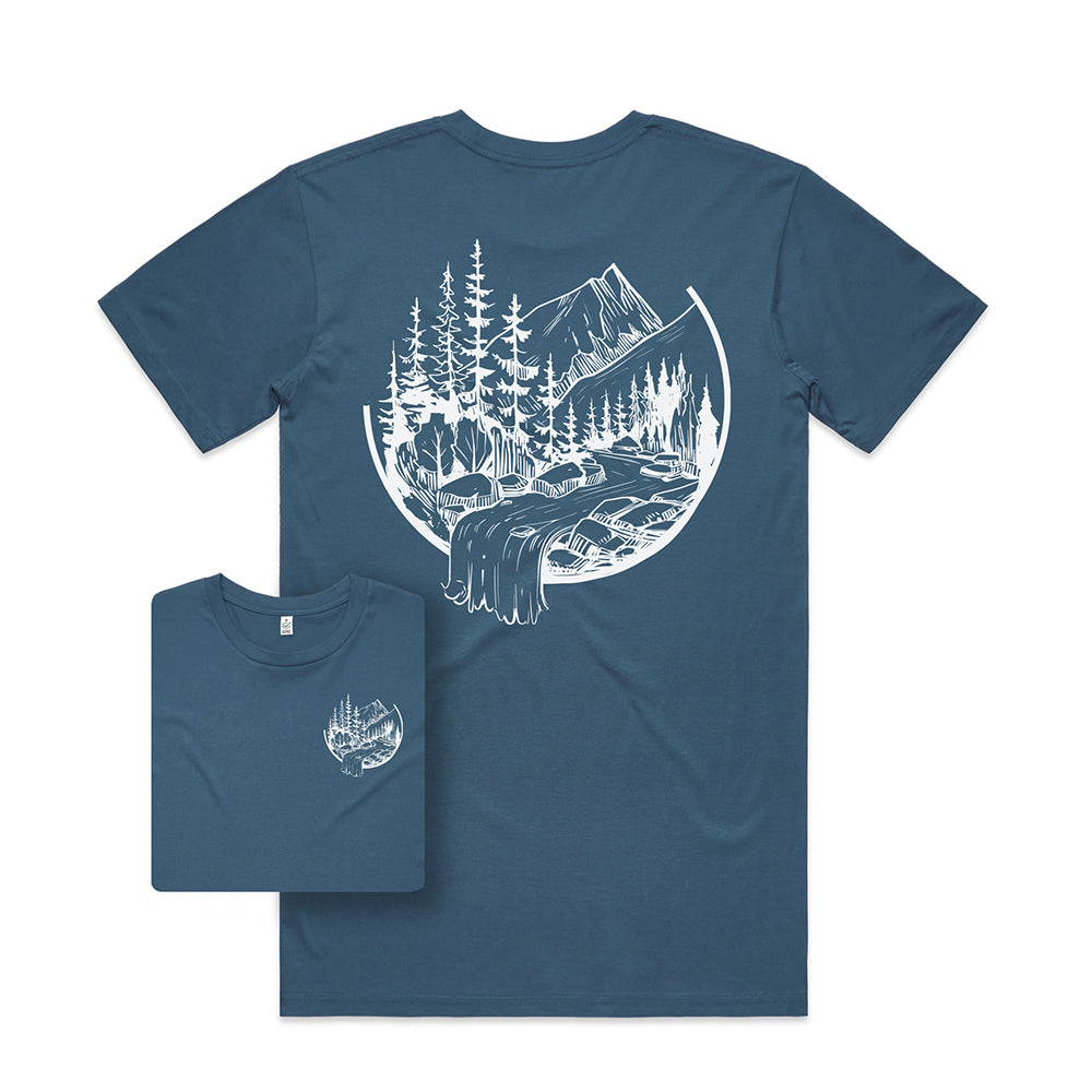 Mountain Trek T-shirt / Back Print