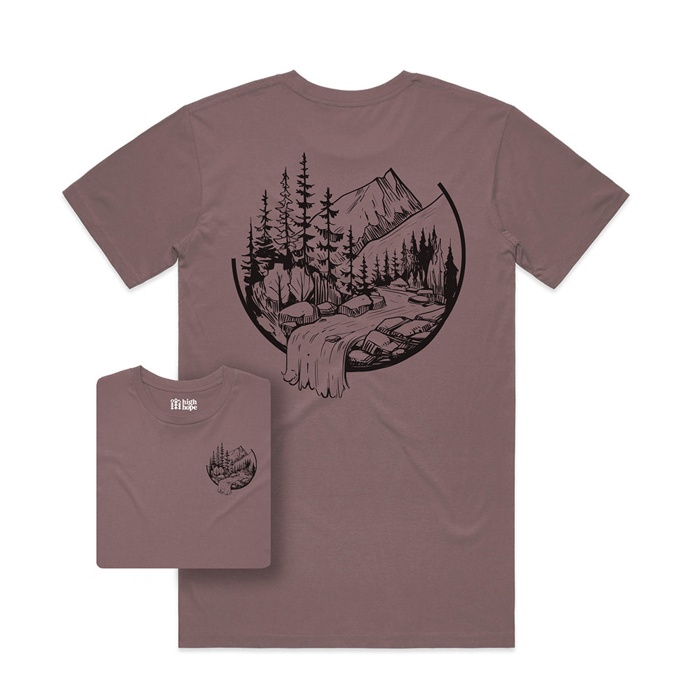 Mountain Trek T-shirt / Back Print