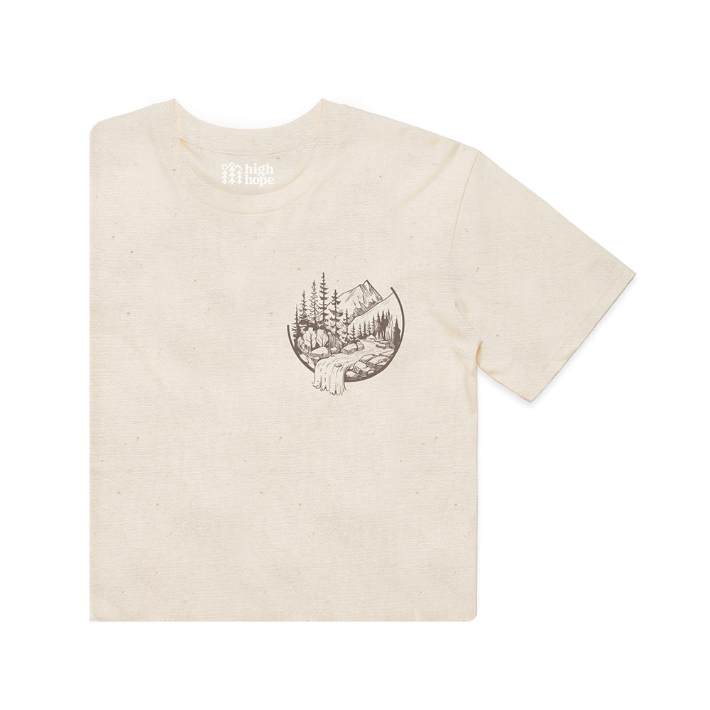 Mountain Trek T-shirt / Pocket Print