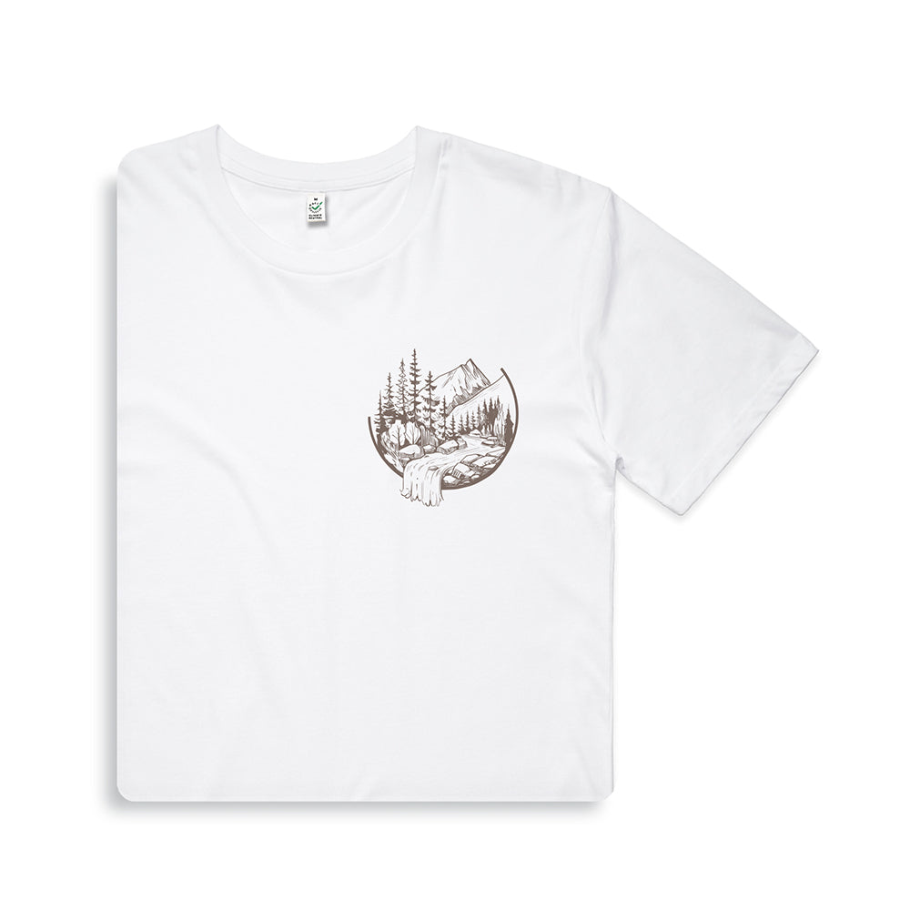 Mountain Trek T-shirt / Pocket Print