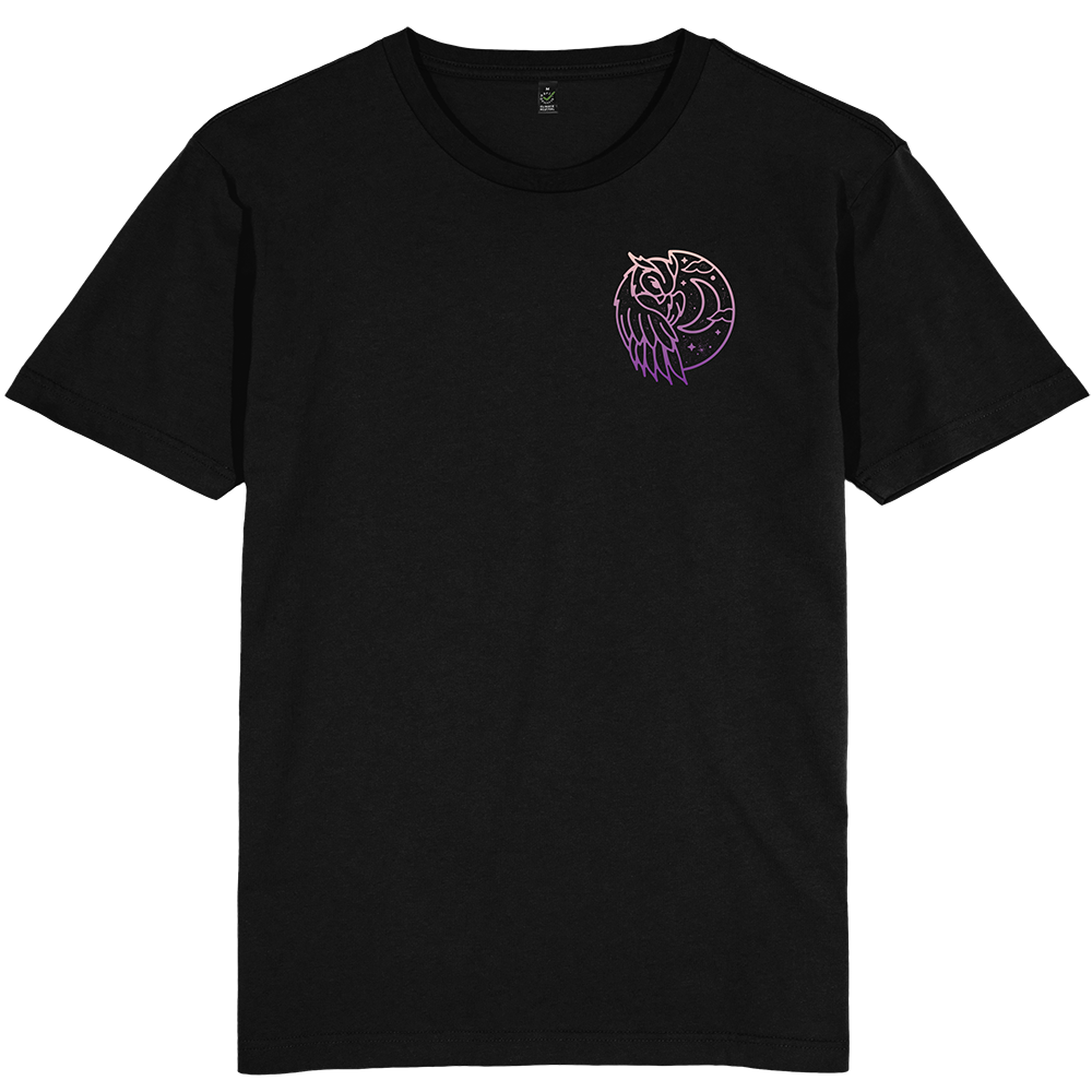 Night Owl T-shirt / Pocket Print