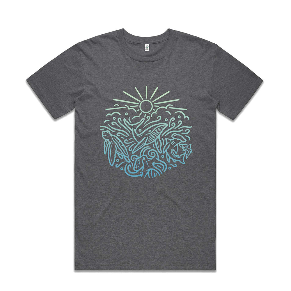 Ocean Inspired T-shirt / Front Print