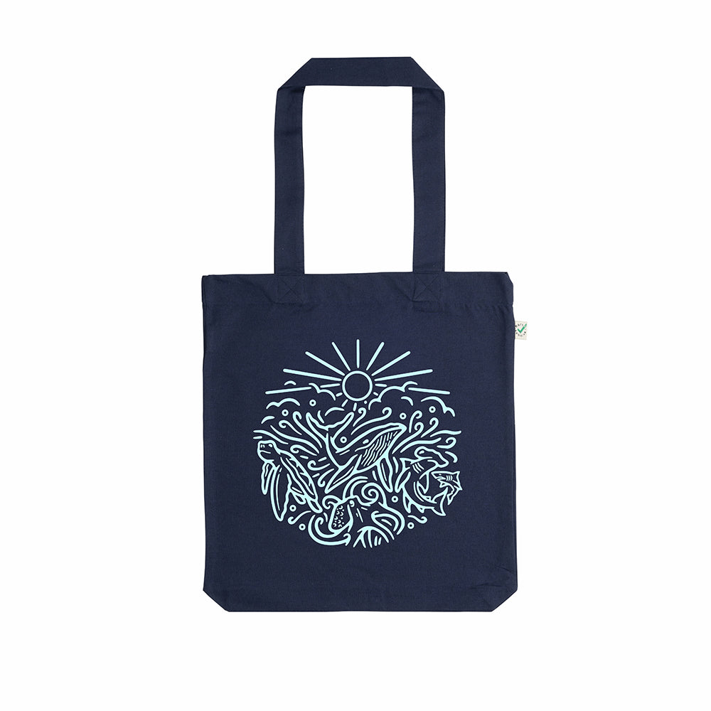 Ocean Inspired Tote Bag