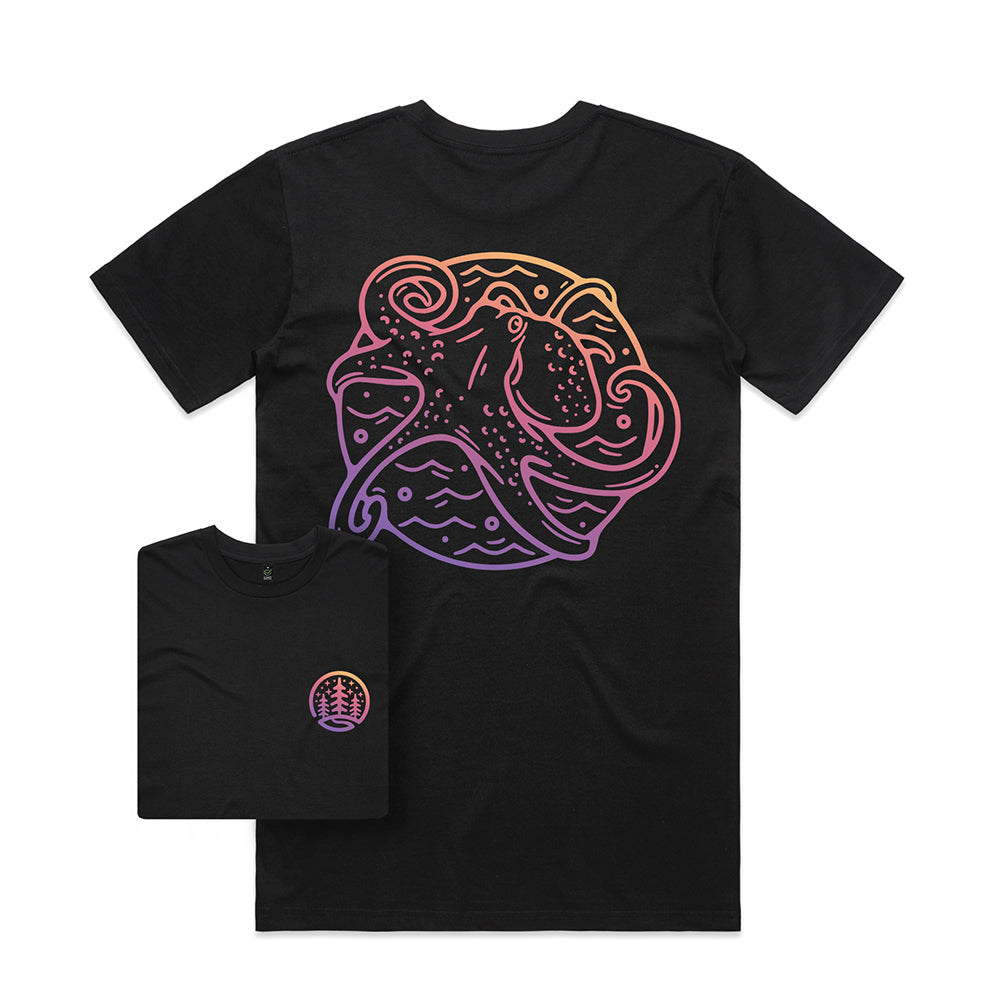 Octopus T-shirt / Back Print