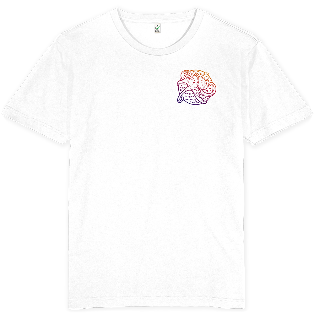 Octopus T-shirt / Pocket Print