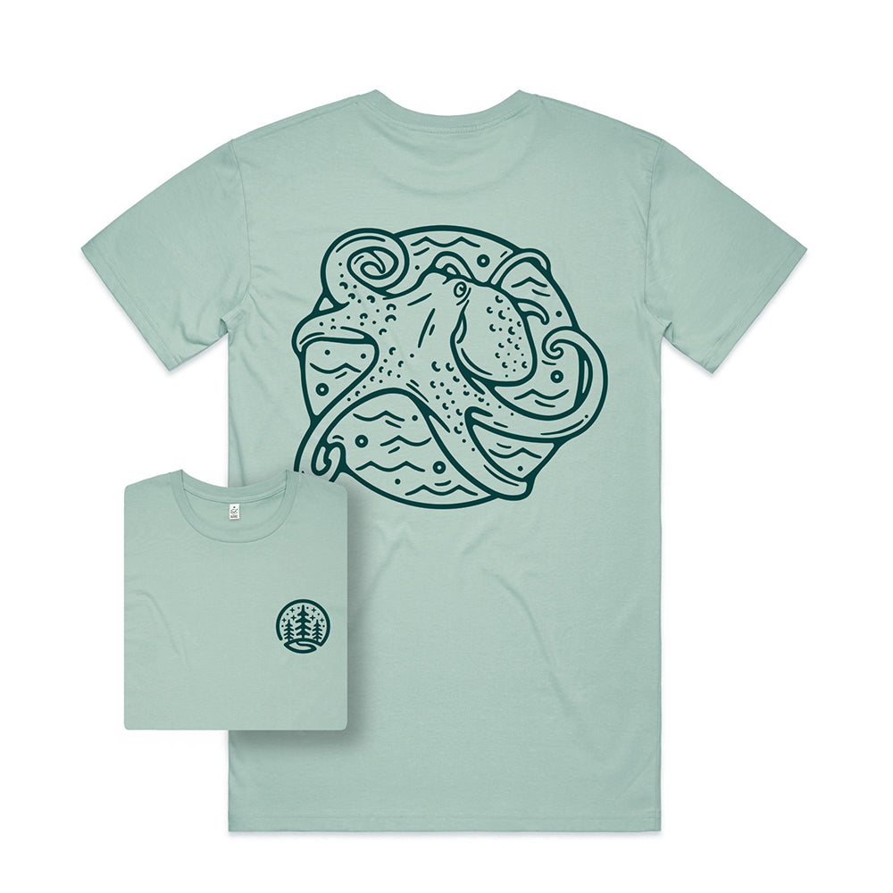 Octopus T-shirt / Back Print