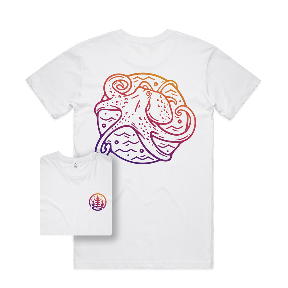 Octopus T-shirt / Back Print