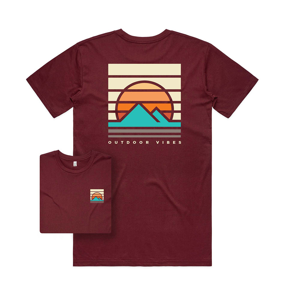 Outdoor Vibes T-shirt / Back Print
