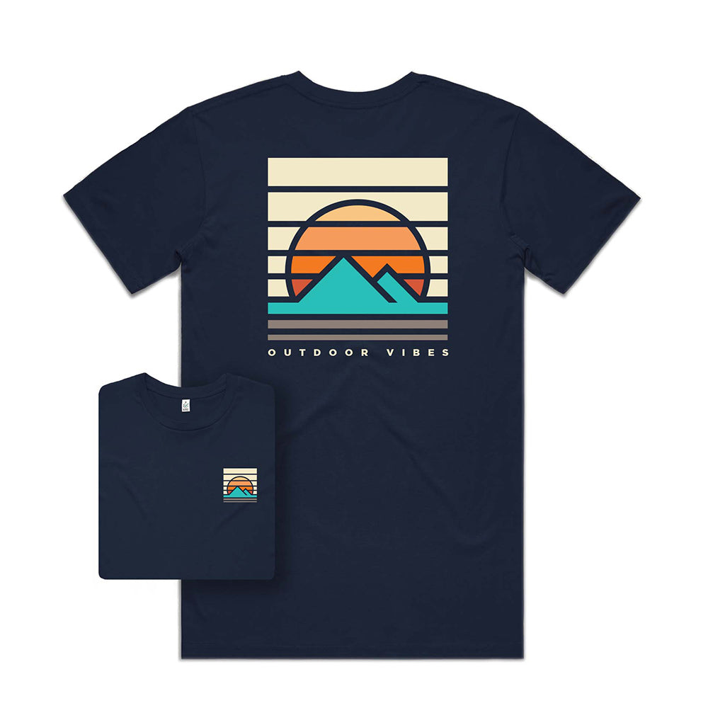 Outdoor Vibes T-shirt / Back Print