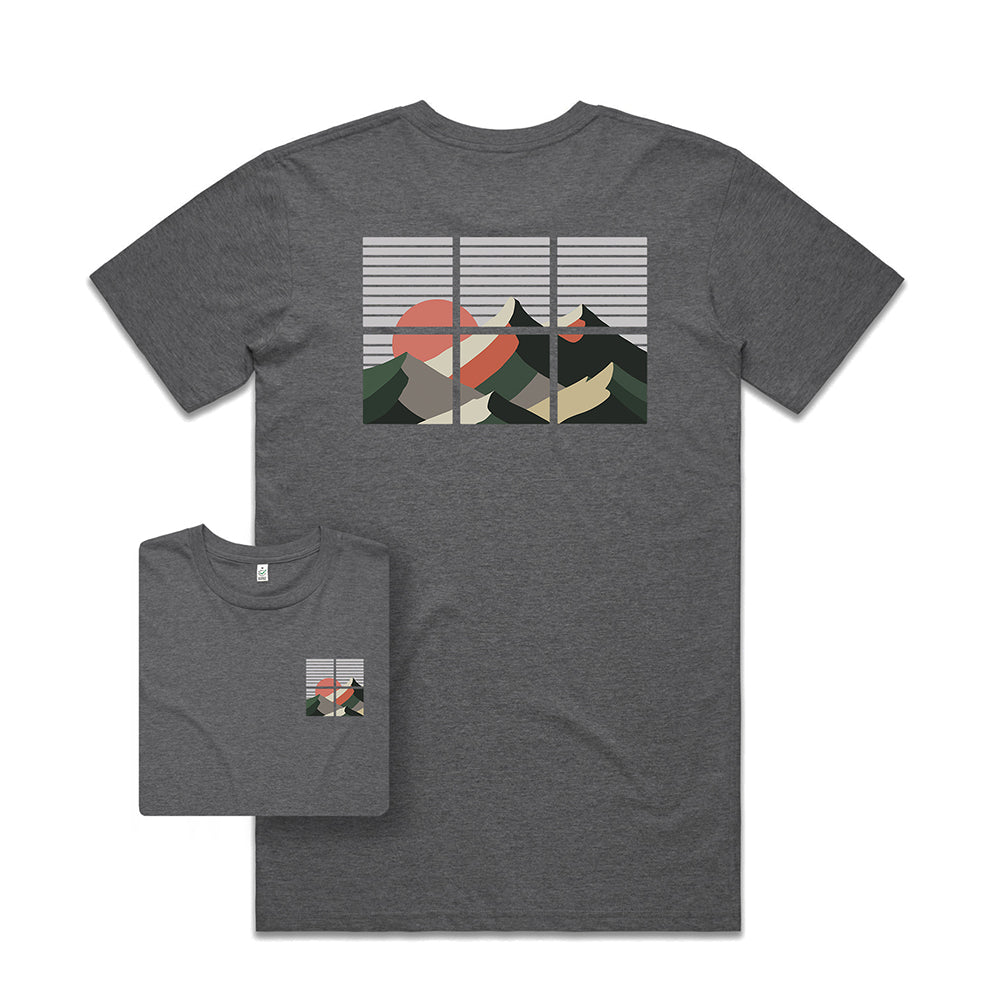 Over the Mountains T-shirt / Back Print